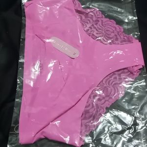 1 x Women Seamless Underwear Sexy Lace Lingerie Knickers Ice Silk Pantie…